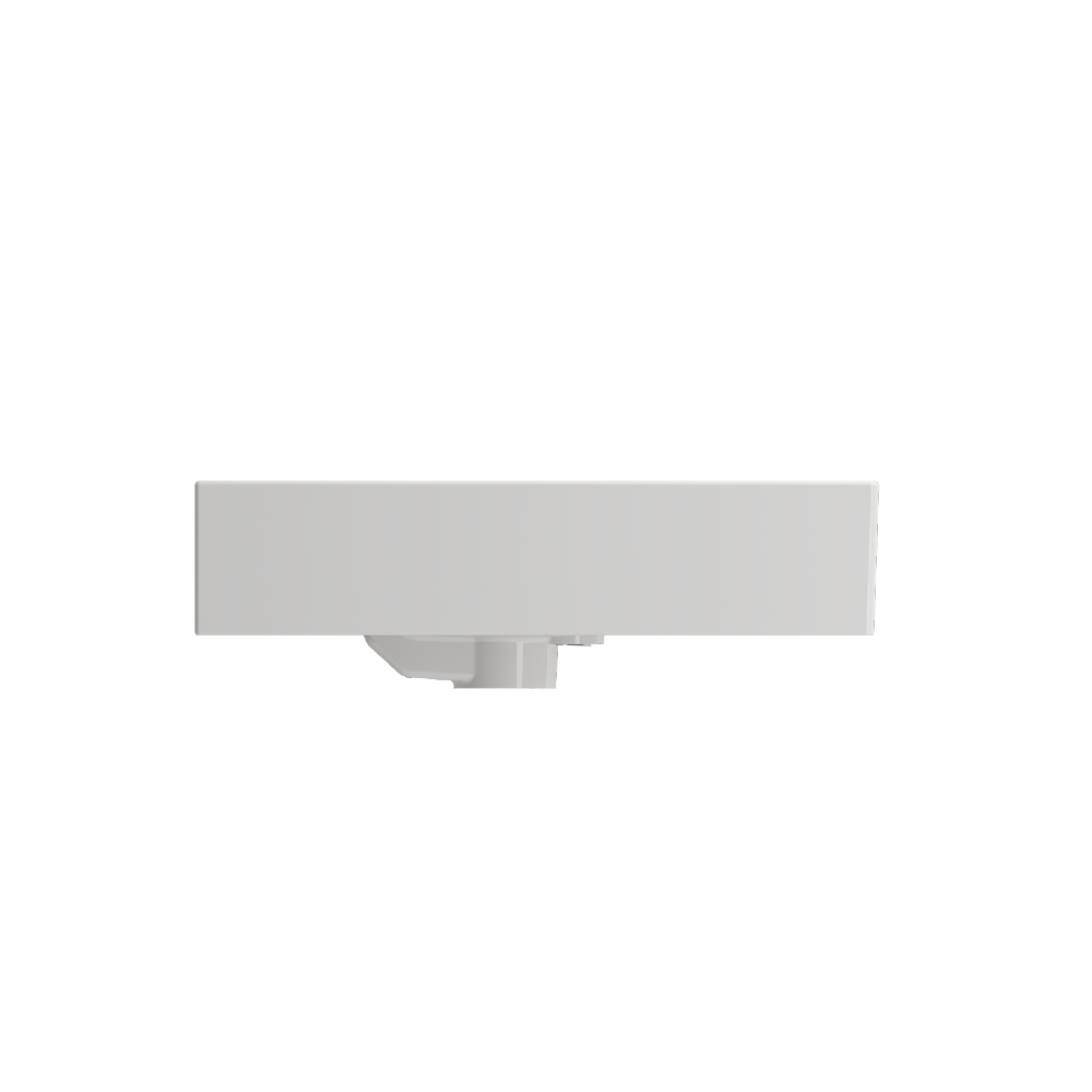 1200mm Veneto No Tap Hole Double Basin in Gloss White