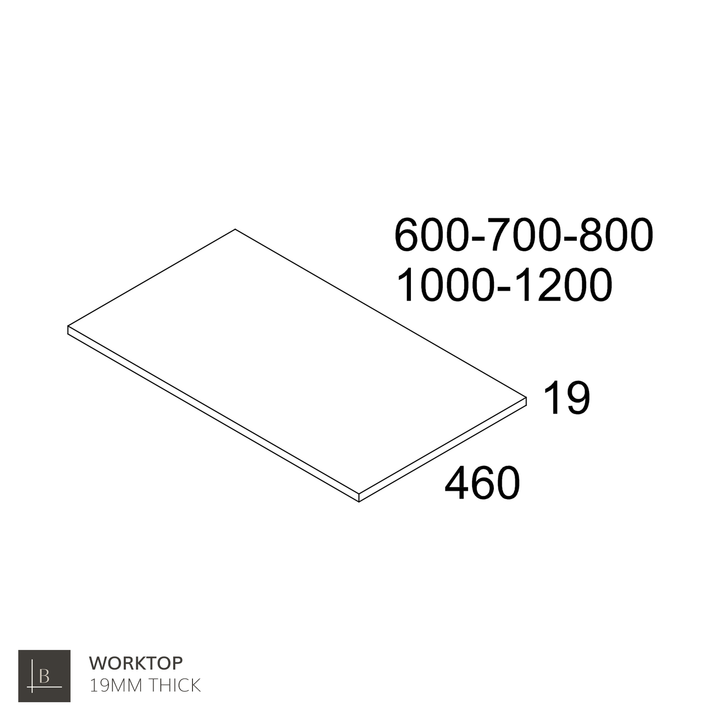 Worktop 19mm - Ostippo Oak