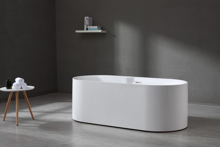 Oxford freestanding bath technical dimensions 1700 x 800 mm – buy freestanding bath UK