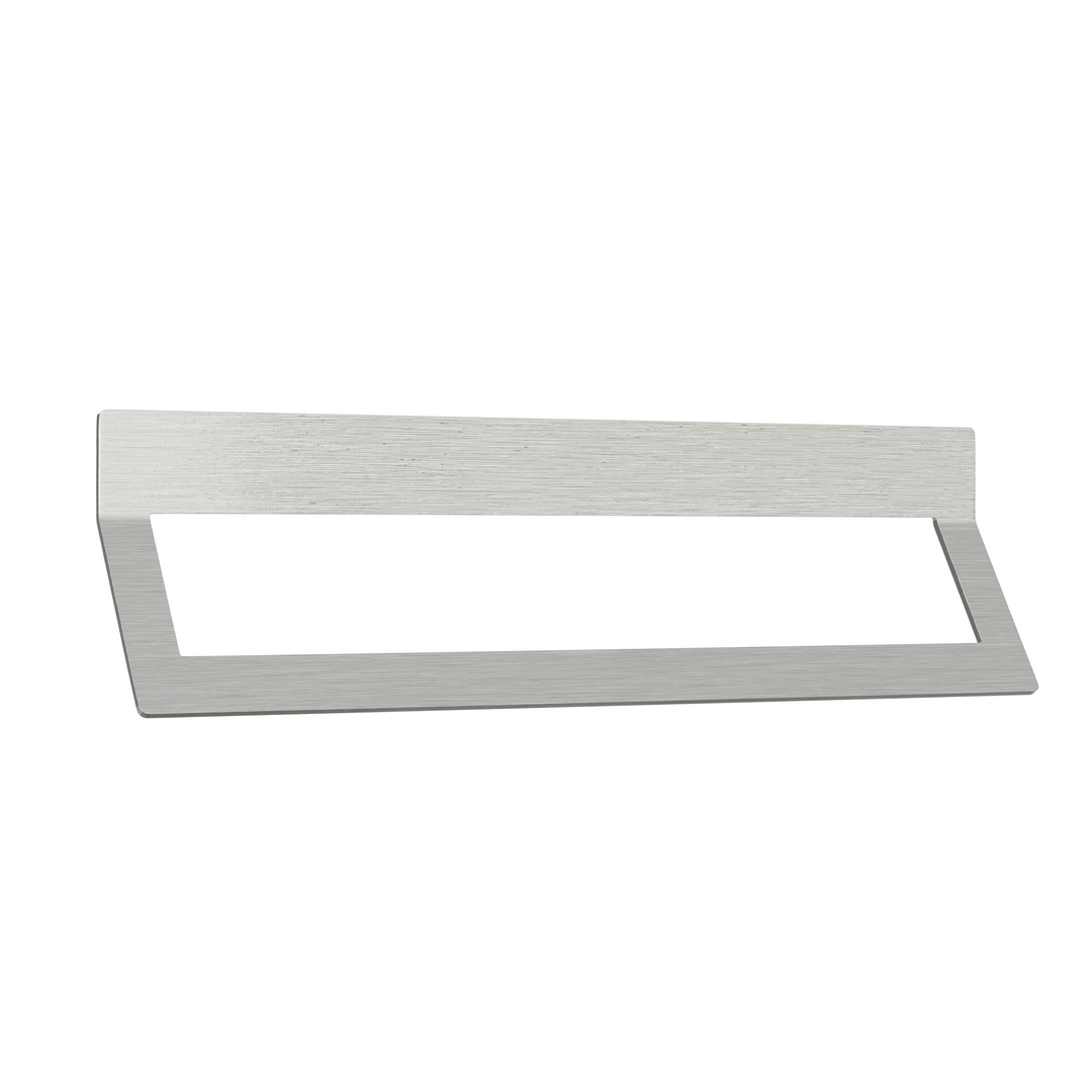 Rimini 500mm towel rail in brushed nickel – stylish and durable. Buy Towel Rings & Rails UK at Banyetti.