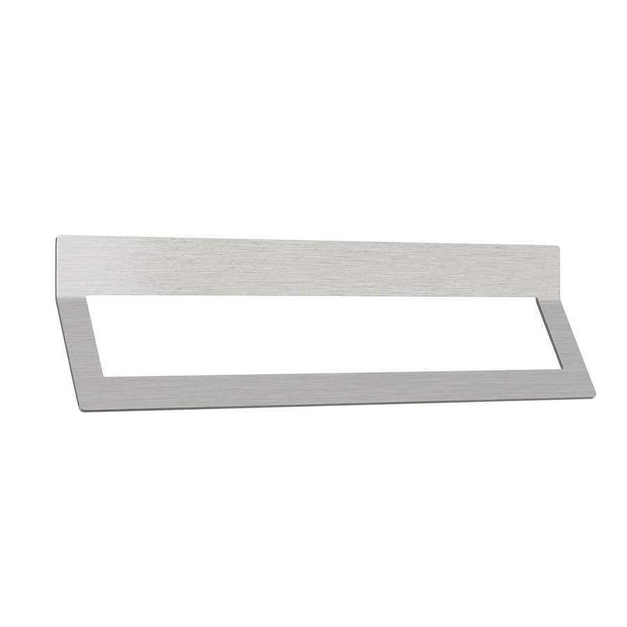 Rimini 500mm towel rail in brushed nickel – stylish and durable. Buy Towel Rings & Rails UK at Banyetti.