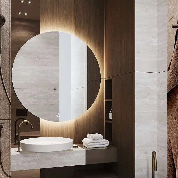 Ronda 500mm Circular Backlit LED Mirror
