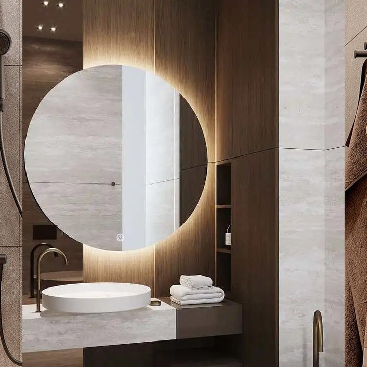 Ronda 500mm Circular Backlit LED Mirror