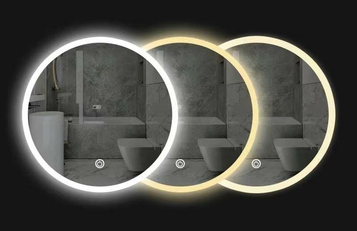 Ronda 500mm Circular Backlit LED Mirror