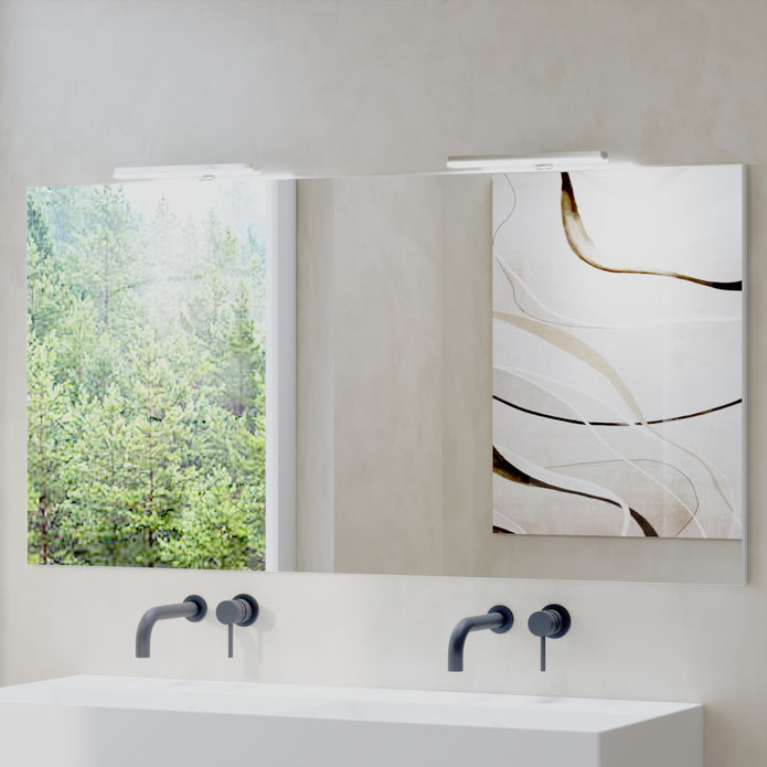 Reflexa 1400mm x 700mm Simple Mirror - Grey