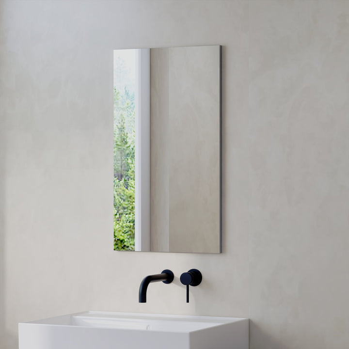 Reflexa 400mm x 700mm Simple Mirror - Grey