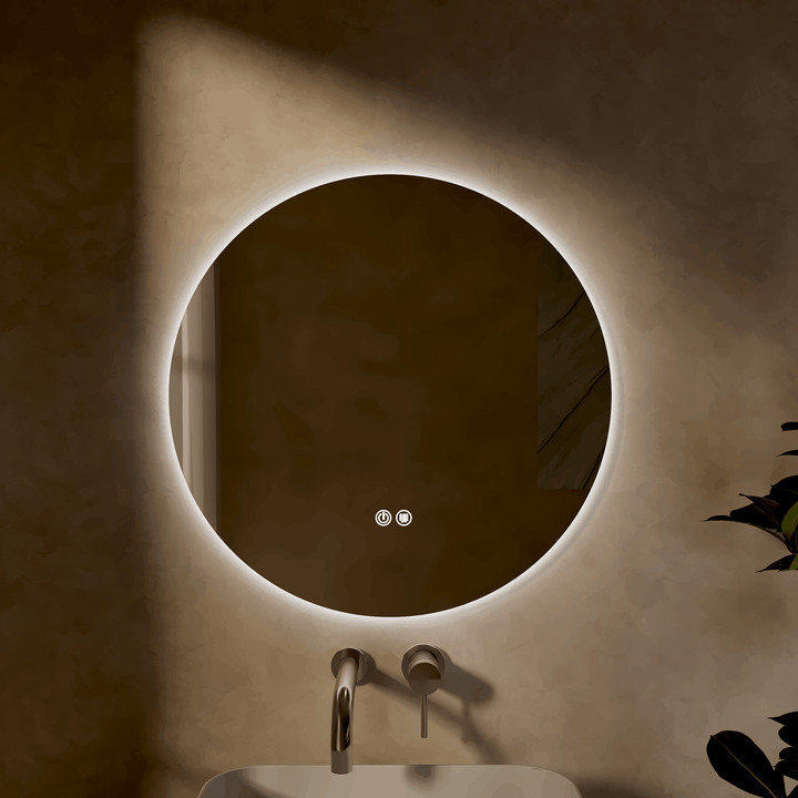 Ronda 600mm Circular Backlit LED Mirror
