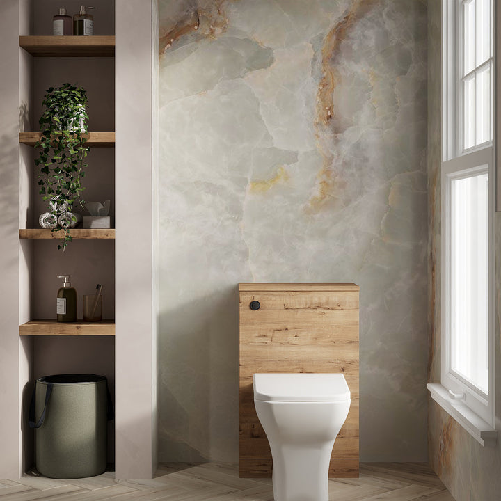 Vatilla WC Toilet Cabinet - Ostippo Oak