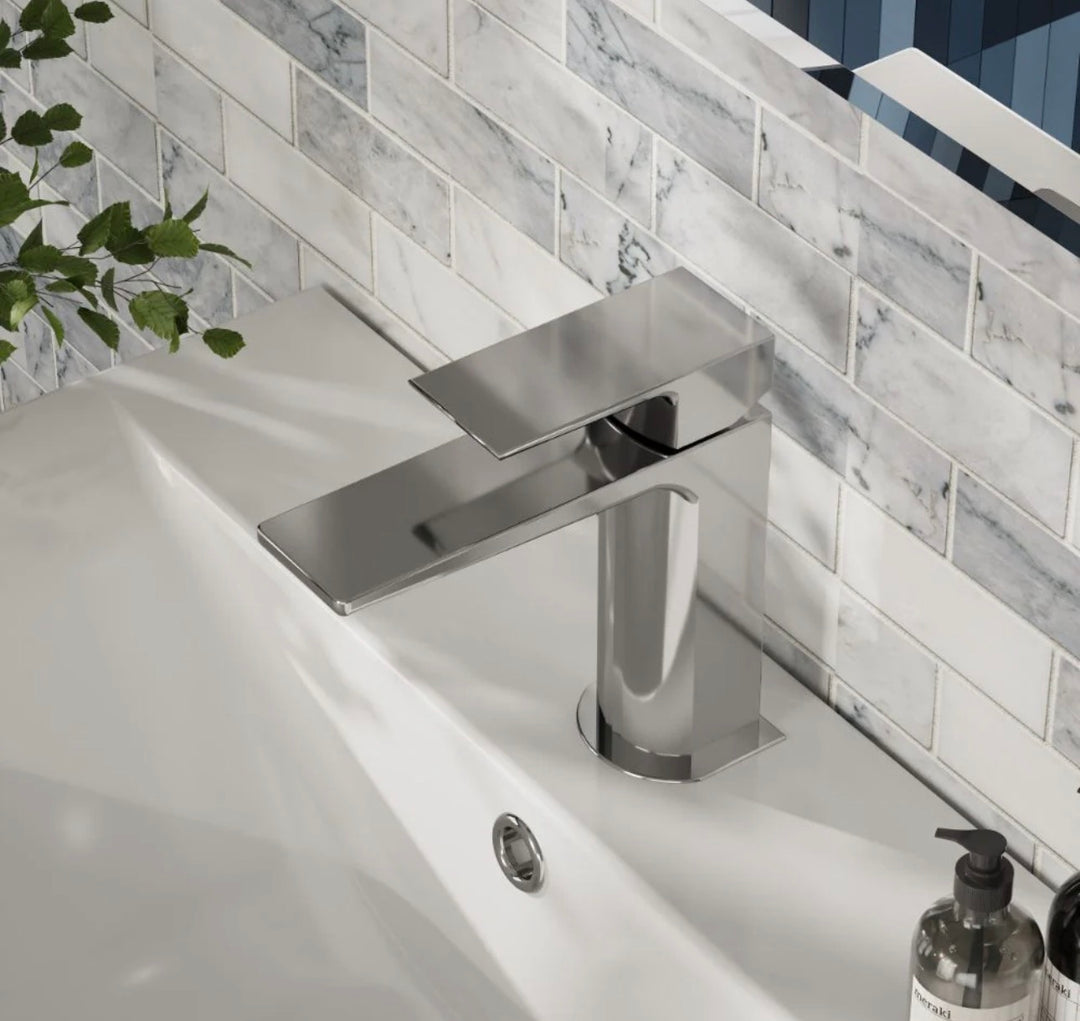 Muro Mono Basin Mixer - Chrome