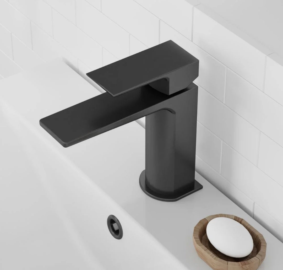 Muro Mono Basin Mixer - Black