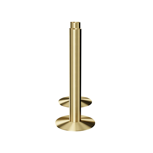 Radiator 15mm Pipes & Rosettes 180mm Length – Brushed Brass