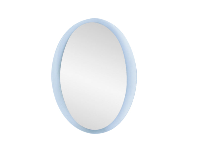 Citro Matte Round 500mm x 700mm Mirror - Frosted Matte