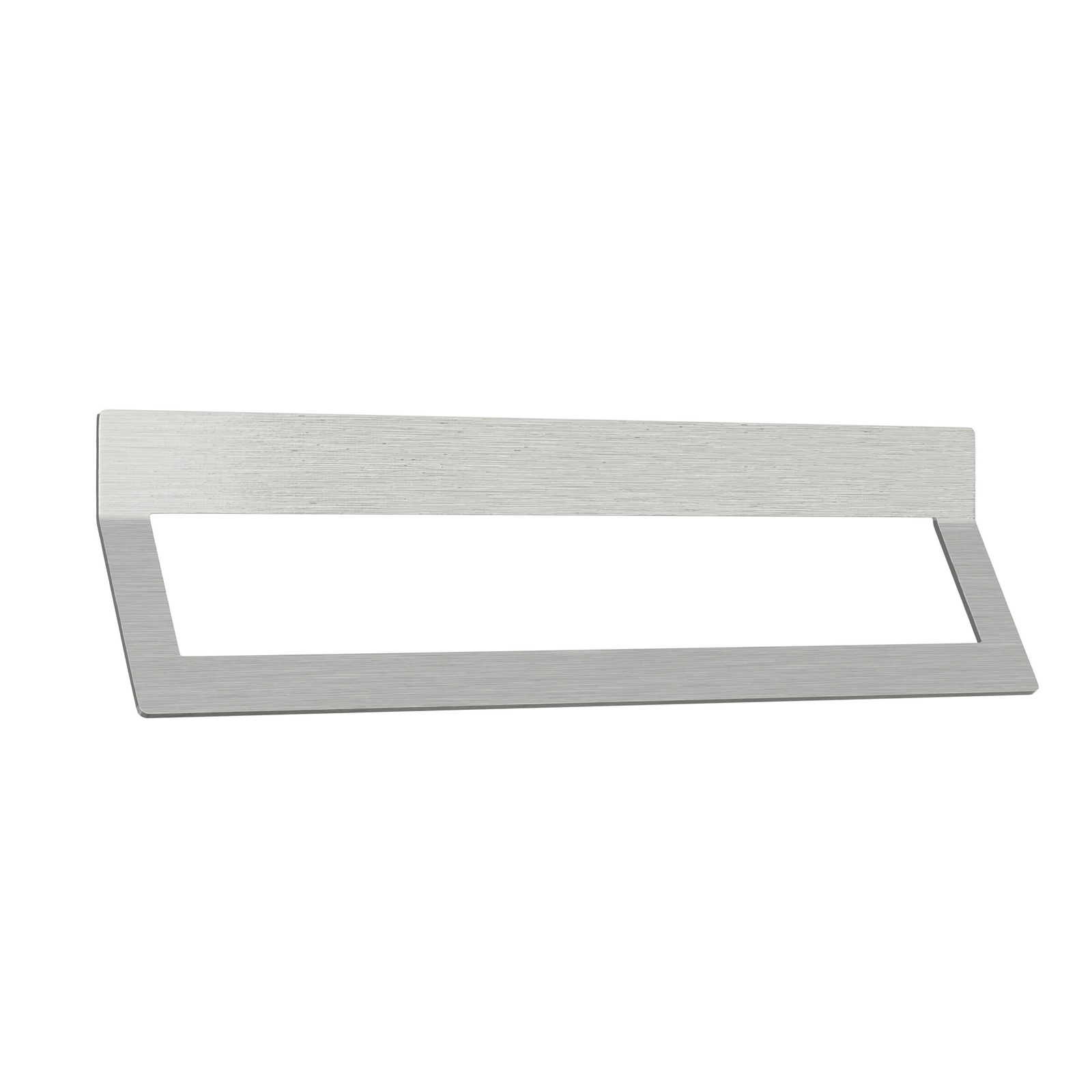 Rimini 500mm towel rail in brushed nickel – stylish and durable. Buy Towel Rings & Rails UK at Banyetti.