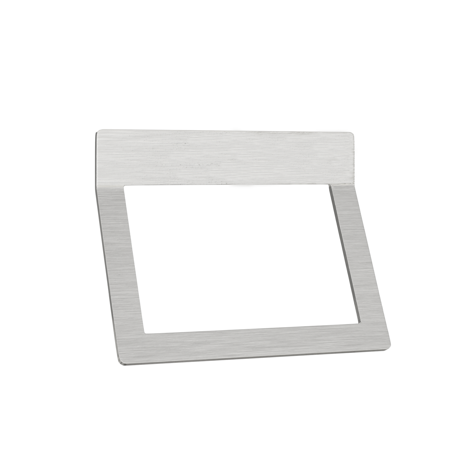 Rimini towel ring in brushed nickel – premium bathroom accessory. Buy Towel Rings & Rails UK at Banyetti.